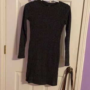 Fitted long sleeve dress